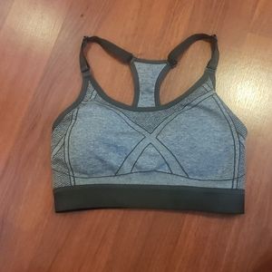 Green sports bra
